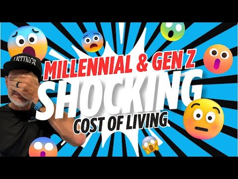 The Cost of Living Crisis Millennials & Gen Z Face - YouTube