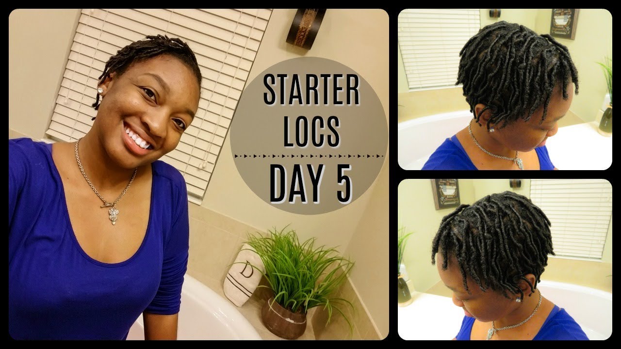 STARTER LOCS DAY 5 COMB COIL LOCS MY LOC JOURNEY YouTube