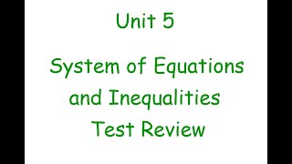 Celebrity Unit 5 System of Equations and Ineuqalities Test Study Guide Net Worth