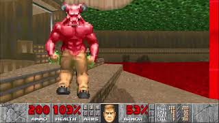 DooM [E1M8 - Phobos Anomaly] w/ commentary (Ultra-Violence 100%) Walkthrough