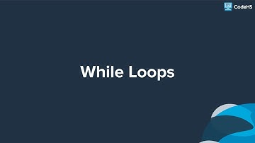While Loops