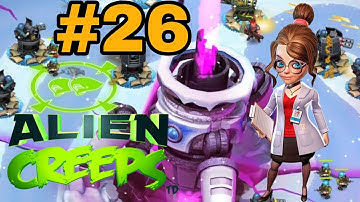 Alien Creeps TD Level 26 Missions vs Predators Gameplay
