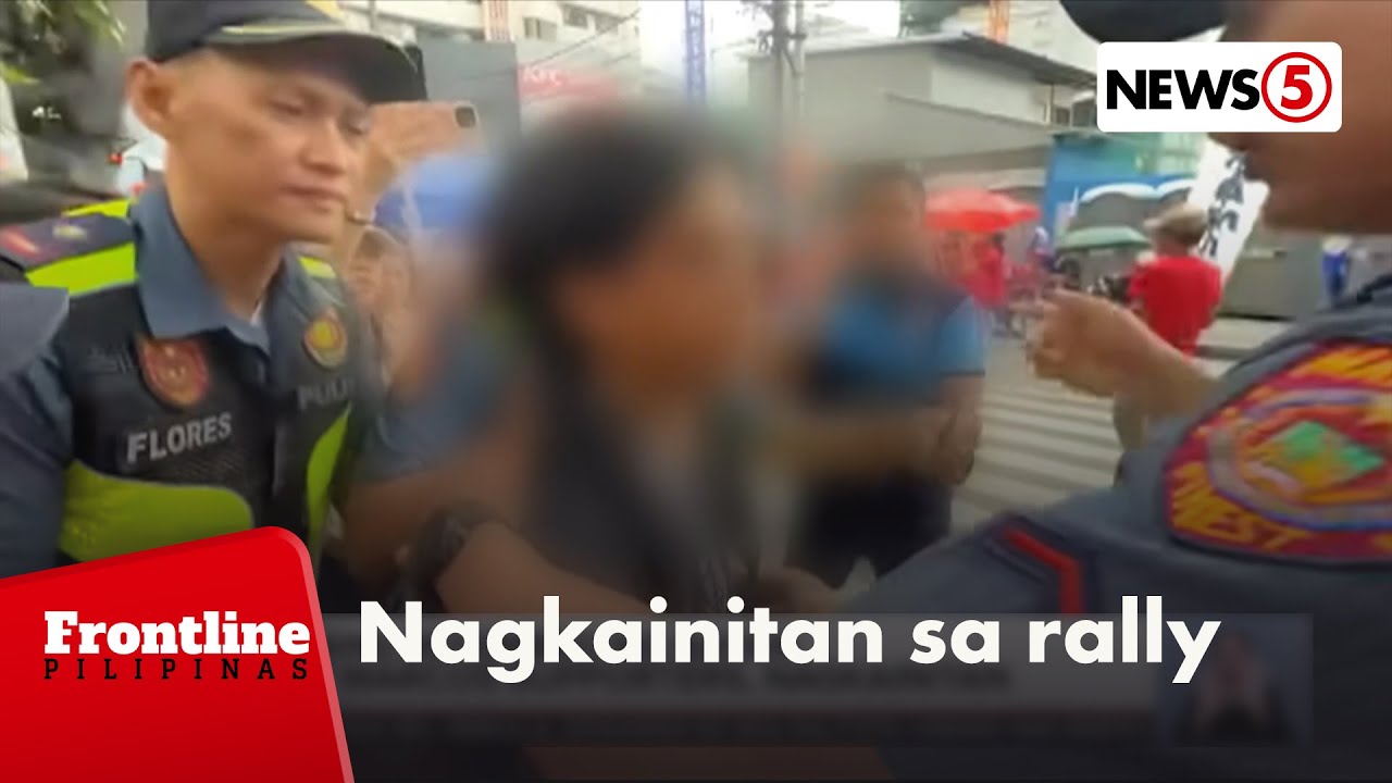 Ilang miyembro ng Bayan at Marcos supporters, nagkainitan | Frontline Weekend
