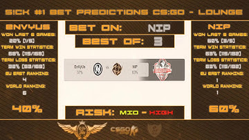 EnVyUs .VS. NIP - 24.April.2015 - 19:00 CEST