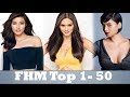 FHM 100 Sexiest 2017 (Top 1 - 50)