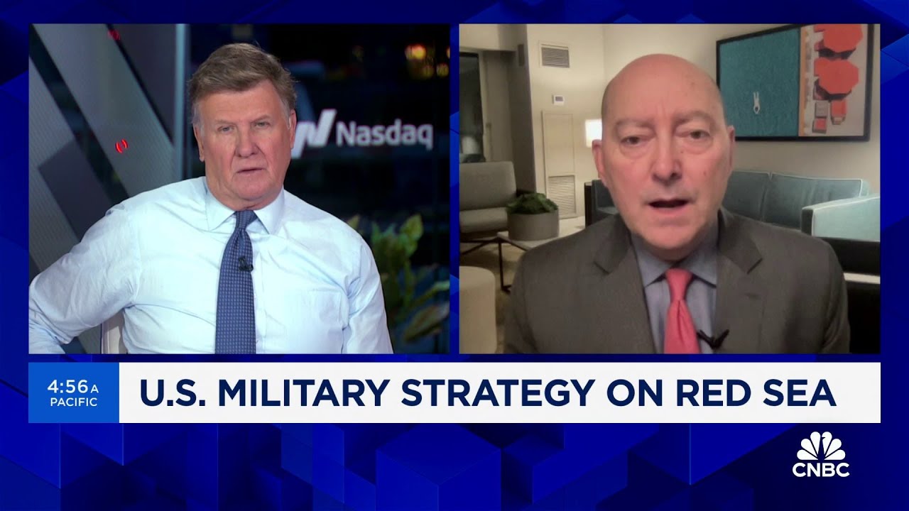 The administration should amp up the level of strikes against the Houthis,  says Adm. James Stavridis - YouTube