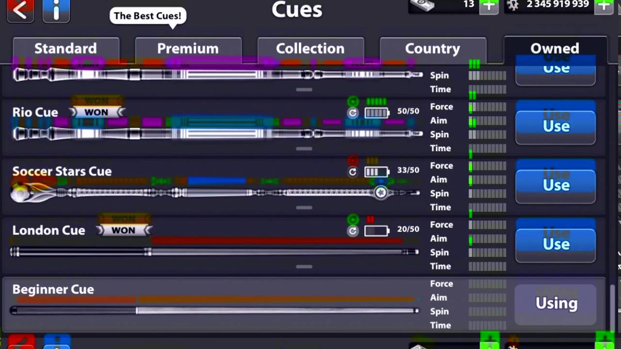 8 Ball Pool- Beginner cue challenge + Legendary cue gameplay!