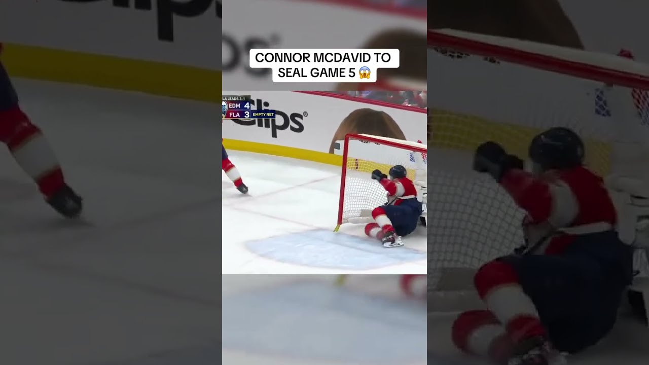 McDavid Seals Game 5 For The Oilers 