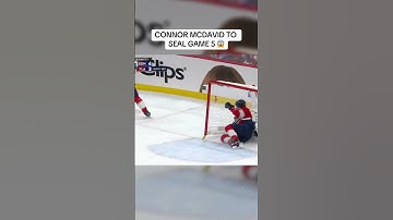 Thumbnail of McDavid seals Game 5 for the Oilers 👀🍿