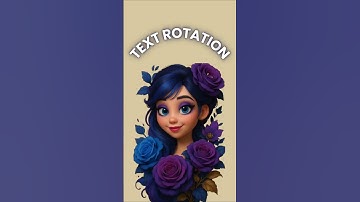 Canva Tutorial | Text Rotation effect in Canva #canvadesign  #canvatutorial #canvaforbusiness #canva