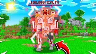 THE STRONGEST MINECRAFT BOSS TO EXIST... COMMAND BLOCK BOSS!