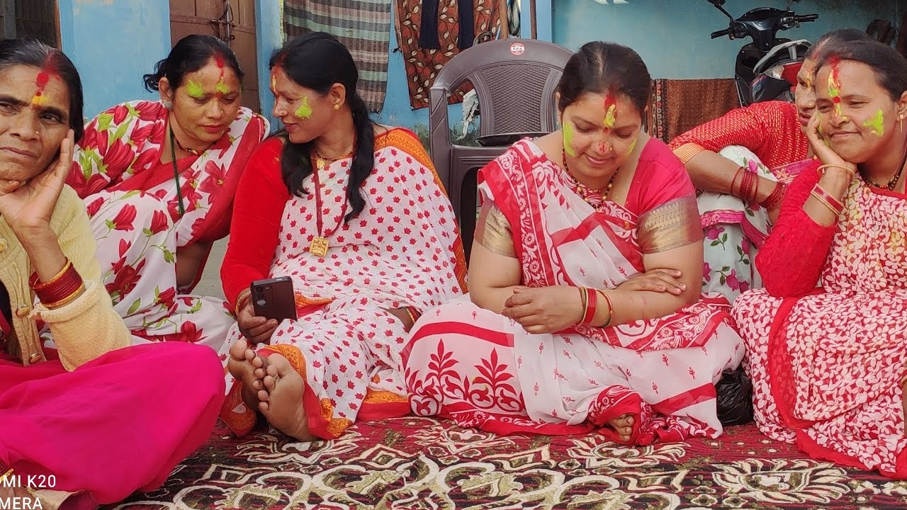 राजा नल के द्वार होली 💃🙏🌹🌹