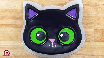 Black Cat Cake Tutorial