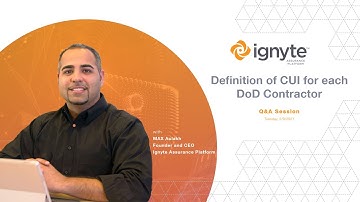 Q&A #4: Definition of CUI for each DoD Contractor