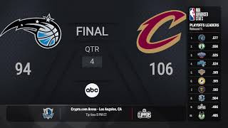 Orlando Magic @ Cleveland Cavaliers Game 7 | #NBAplayoffs presented by Google Pixel Live Scoreboard screenshot 2