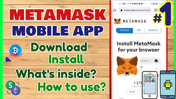 How to Download and Install MetaMask Mobile Create Metamask Wallet via Mobile