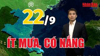 Latest weather forecast for tonight and tomorrow, September 22 | Latest weather forecast today #w...