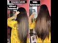How to clip in luxy hair extension  youtube youtuber hairstyle monalisa bong girl