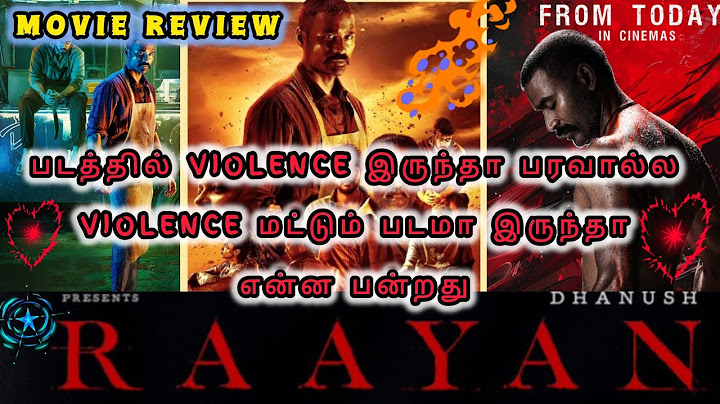 RAAYAN Review - Dhanush, SJ Surya, Prakash Raj, Selvaragavan - D50 #Raayanreview