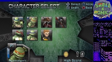 Teenage Mutant Ninja Turtles Smash Up Long play Walkthrough
