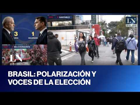 Elecciones en Brasil: testimonios de la gente a horas de la reñida contienda entre Lula y Bolsonaro