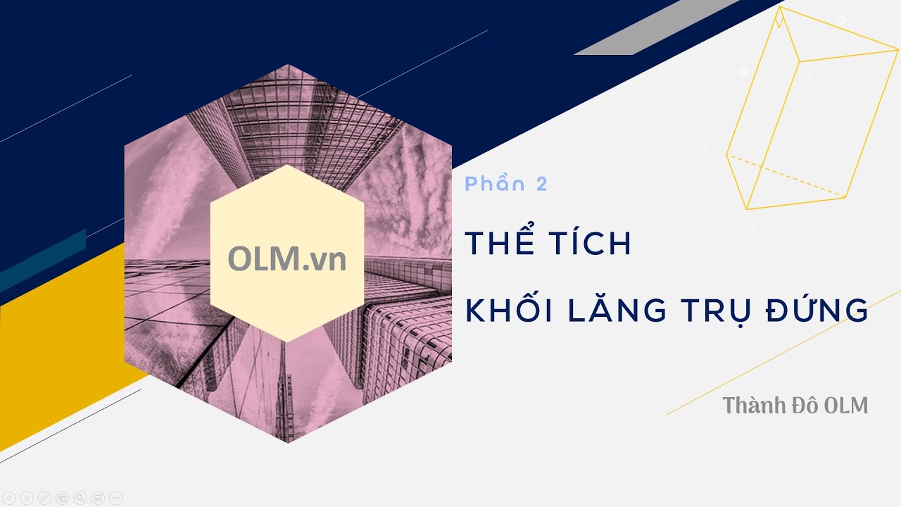 [Phần 2] _ Bài 3. Thể tích khối lăng trụ đứng _ Hình... - youtube