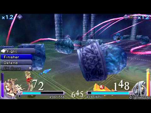 Terra VS Sephiroth, Command Battle Turnaround - Dissidia