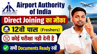 Airport          12th Pass Govt Jobs  New Vacancy  Job Vacancy
