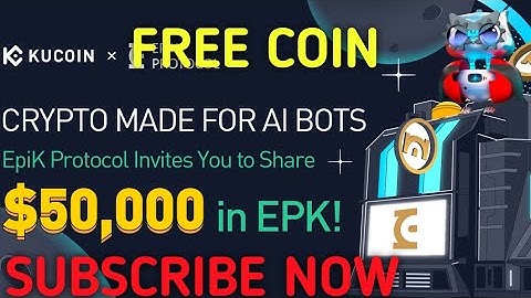 EPIK PROTOCOL FREE CRYPTO GIVE AWAY FOR NEW SUBSCRIBERS. EPk crypto made for ai bots. EPk price news