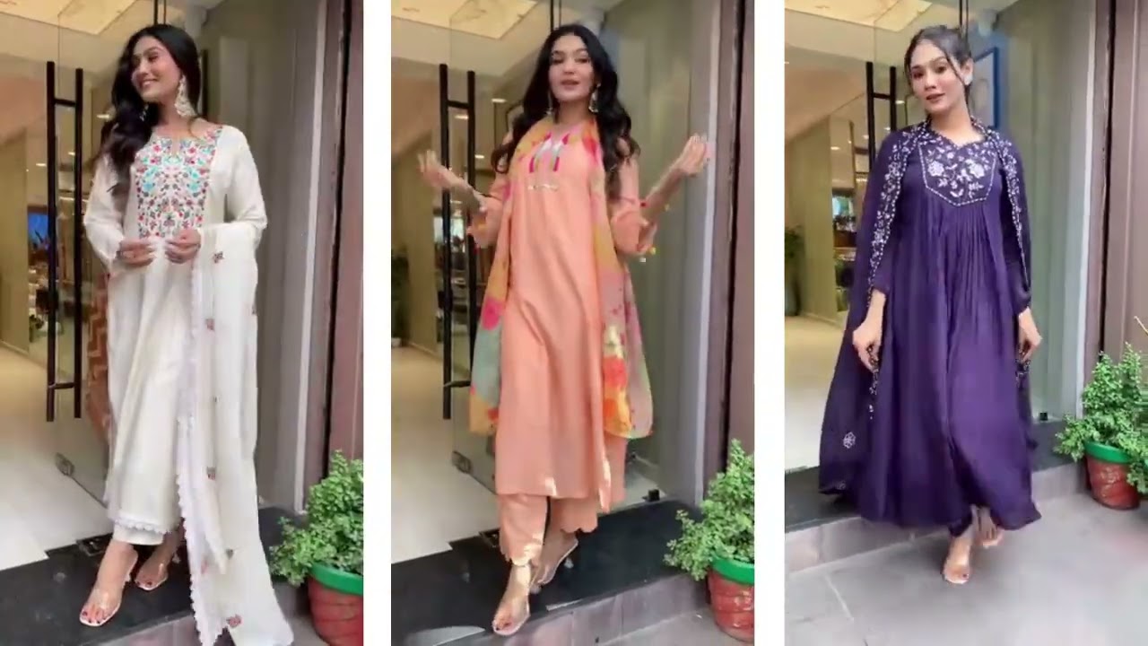 Ceremony Wear Multi Thread Work Designer Kurta Set  