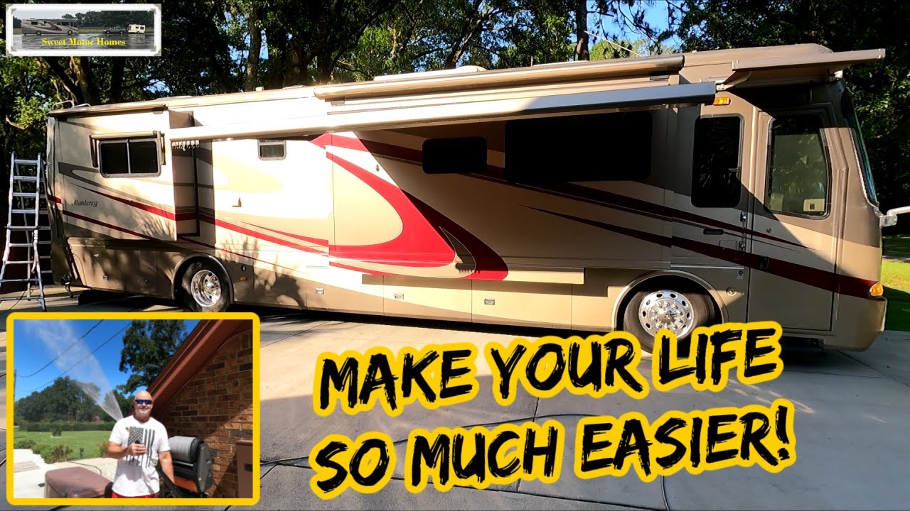 EASIEST RV Washing Bar None! This is The HANDIEST TOOL For Your RV/MOTORHOME