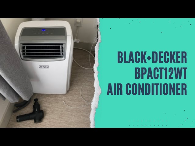 Black + Decker BPACT14WT Portable Air Conditioner, 14,000 BTU &  BLACK+DECKER BPACT12WT Portable Air Conditioner, 12,000 BTU, White