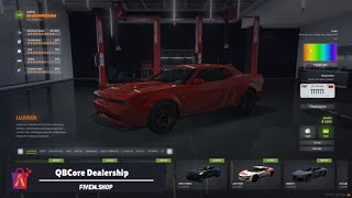 FiveM Dealership Script #fivem #script #dealership