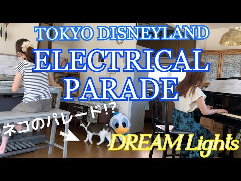 ネコのパレード!?エレクトリカルパレード・ドリームライツ【ピアノ＆エレクトーン】TOKYO DISNEYLAND ELECTRICAL PARADE DREAMLIGHTS MEDLEY