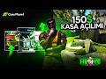 ŞANS SON ANDA YÜZÜME GÜLDÜ! 150$ KASA AÇILIMI (YENİ HEDİYE)