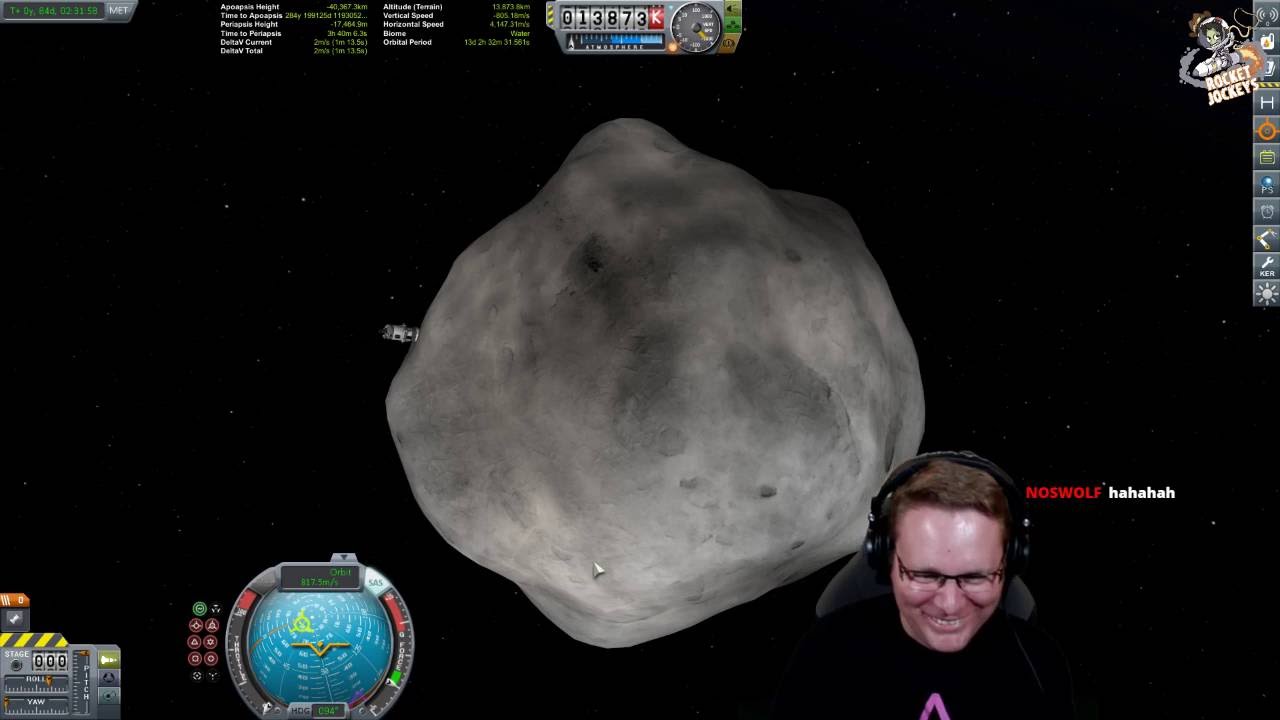 KSP: Asteroid Redirect - Large Vessel Apply Within - YouTube