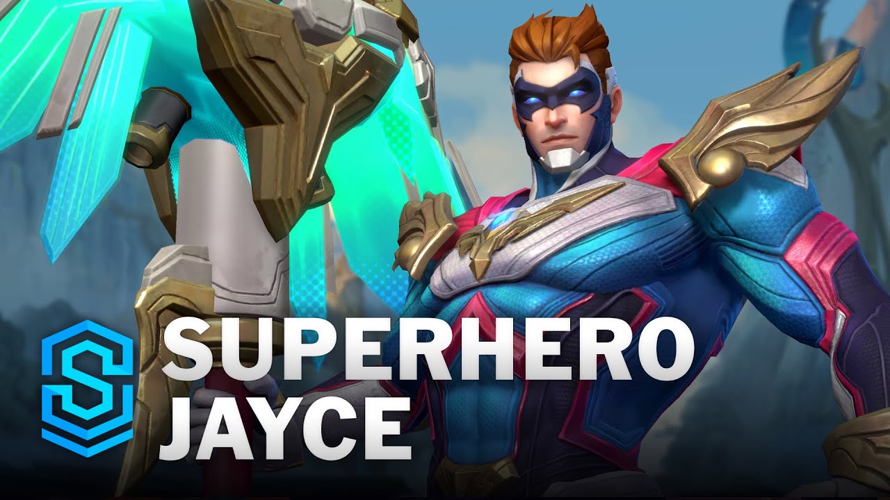 Superhero Jayce Wild Rift Skin Spotlight YouTube