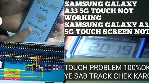 Samsung A33 5G Touch Fix/Samsung A33 5G Touch Not Working Solution