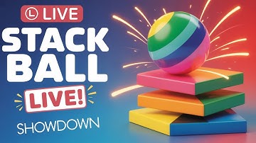 STACK BALL  | Game Live | 🎮 #stackbounce #live #stackball
