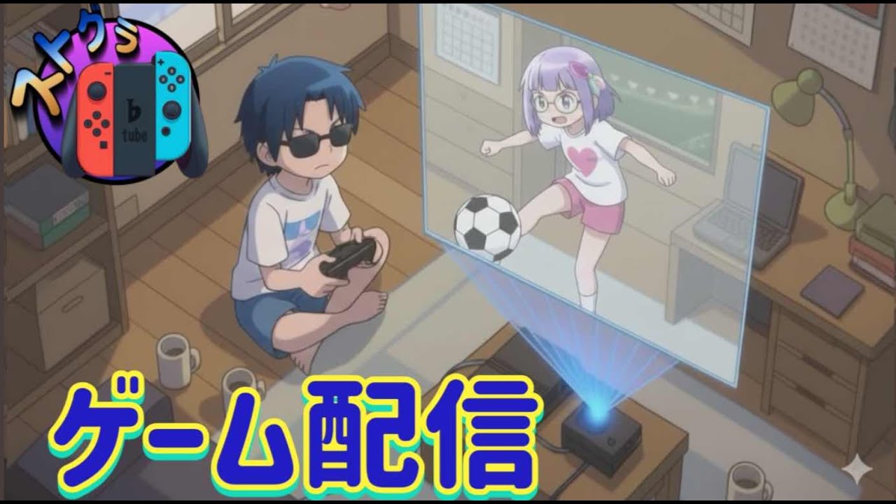 今日もエンジョイ野良配信⚽