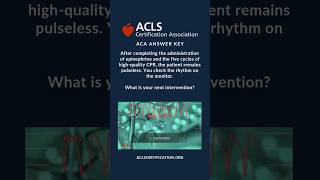 ACLS Megacode 4 Q9 Answer Key #acls #reels #aclsmegacode