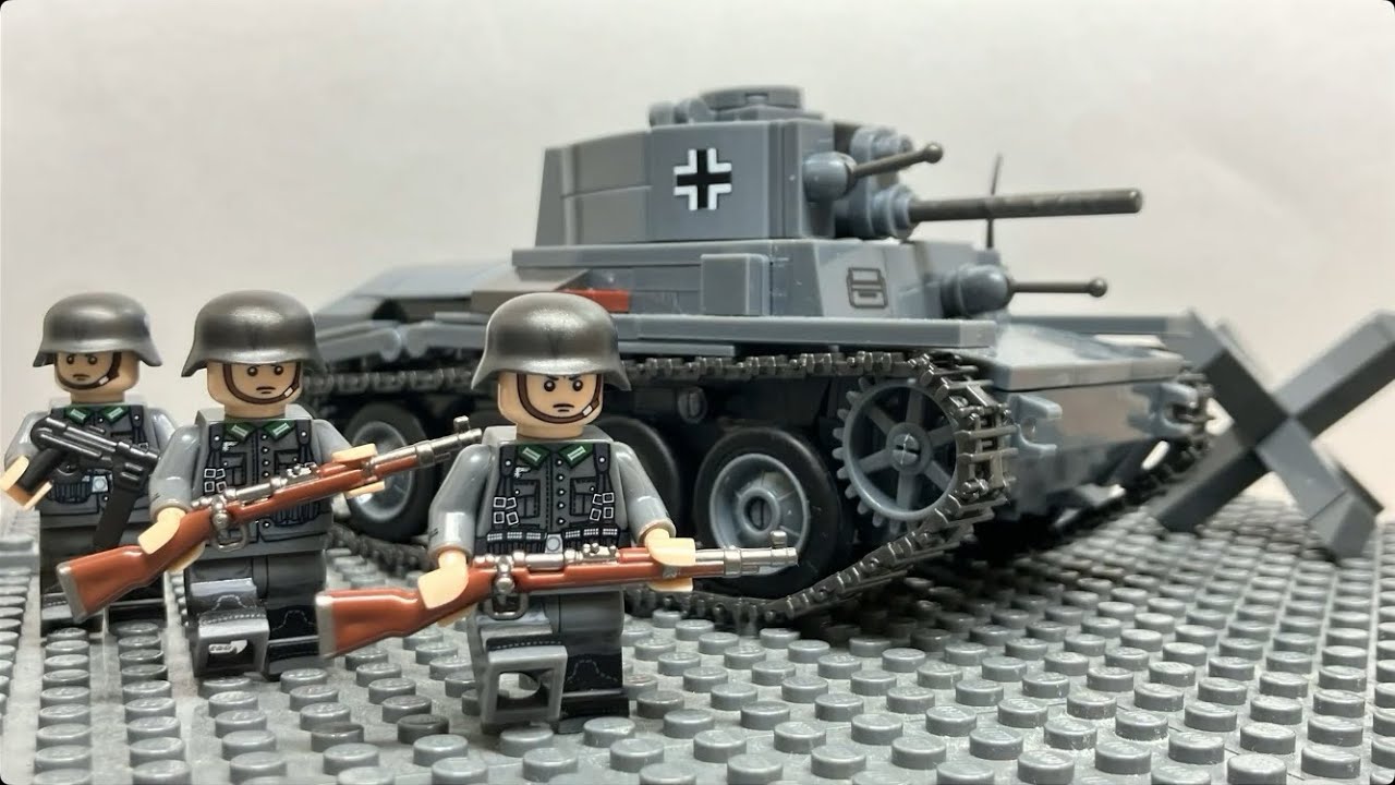 レゴ第二次世界大戦1940年ベルギーの戦いLEGOWW2 1940 Battle of Belgium