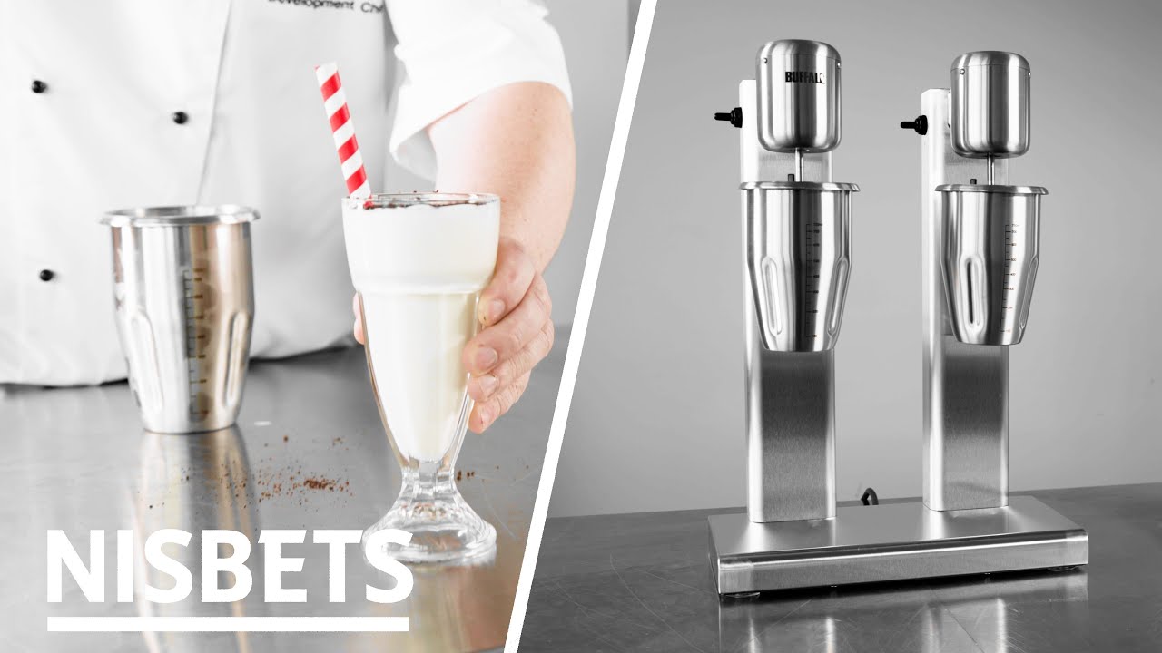 Double-Head Electric Milkshake Maker Drink Mixer Milkshake Machine