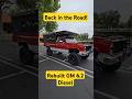 Back on the Road! chevy Squarebody with Freshly Rebuilt GM 6.2 Diesel