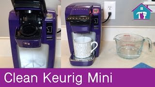 How to Clean Keurig Mini