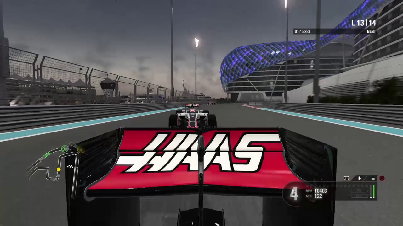 F1™ 2016- Last 2 laps of the season (Teammate battle!!!)