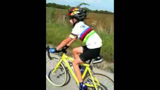 Great 9 Year Old Cyclist Joey Carone - Cyclepath.ca