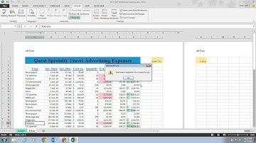 Excel 2013 Unit C Video 9 - Check Spelling