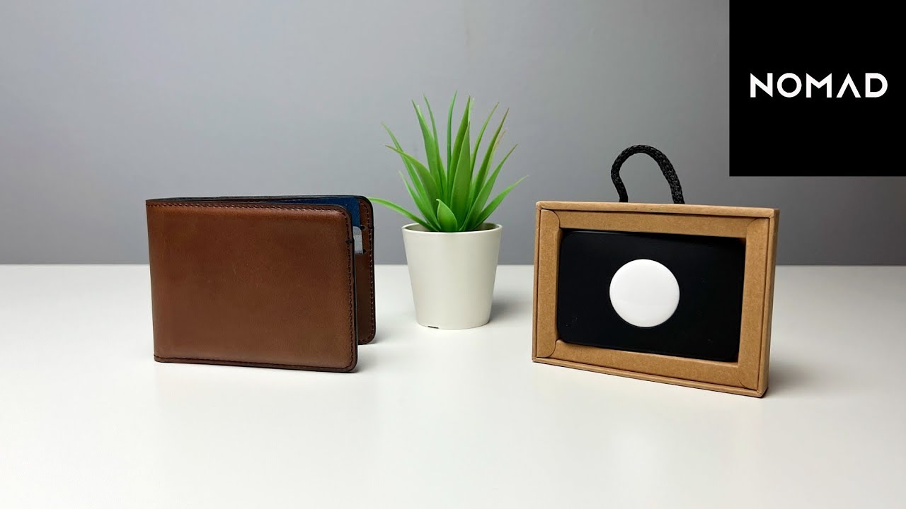 Bifold Wallet & Card for AirTag from Nomad 