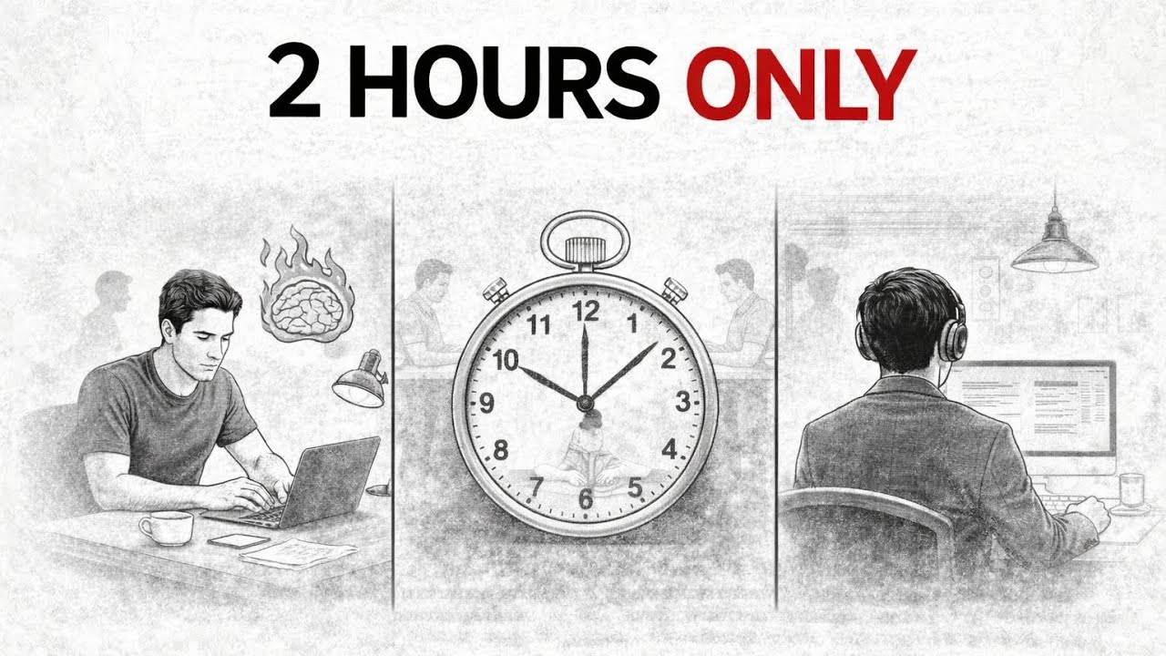 Do 8 Hours of Work in 2 Hours – Extreme Mind Hack